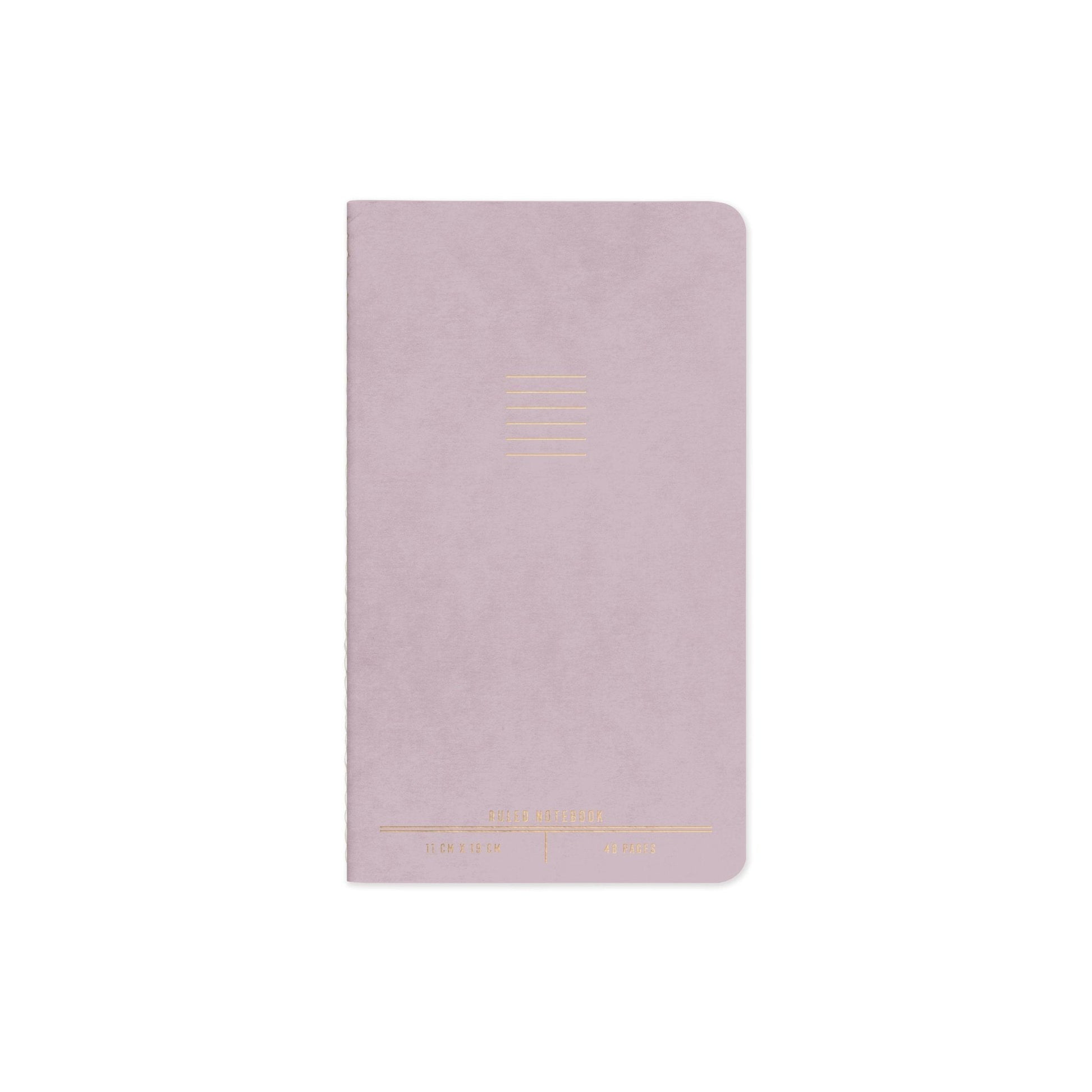 DESIGNWORKS INK - Flex Cover Notebook - Dusty Lilac Notebook Designworks Ink 