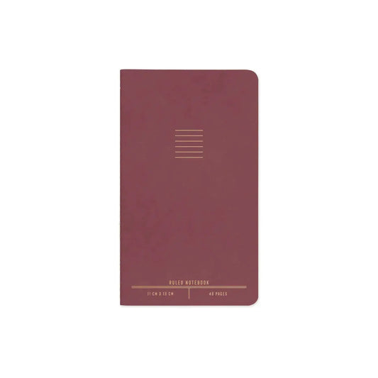 Flex Cover Notebook - Burgundy Notebook Designworks Ink 