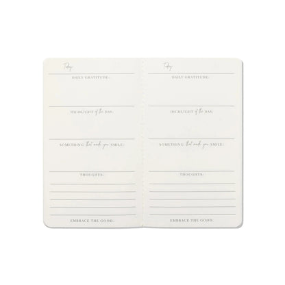 Set of 3 Single Flex Undated Planners - Wellness (Reflections, Goals, Gratitude) Notebook Set Designworks Ink 