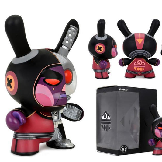 KIDROBOT x Dirty Robot 5" Void Mecha Half Ray Dunny Dunny kidrobot 