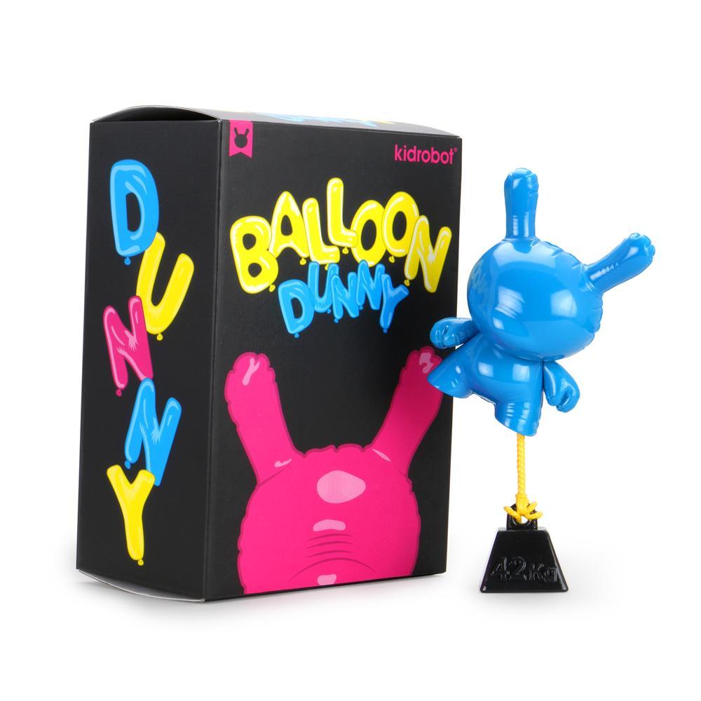 KIDROBOT x Wendigo Toys Balloon Dunny 8" Cyan - CMYK Series Dunny kidrobot 