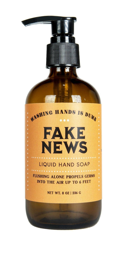 WHISKEY RIVER SOAP CO - Fake News Liquid Hand Soap Whiskey River Soap Co 