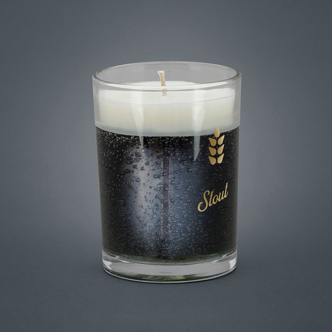 LUCKIES Beer Candles Candle Luckies of London Stout 