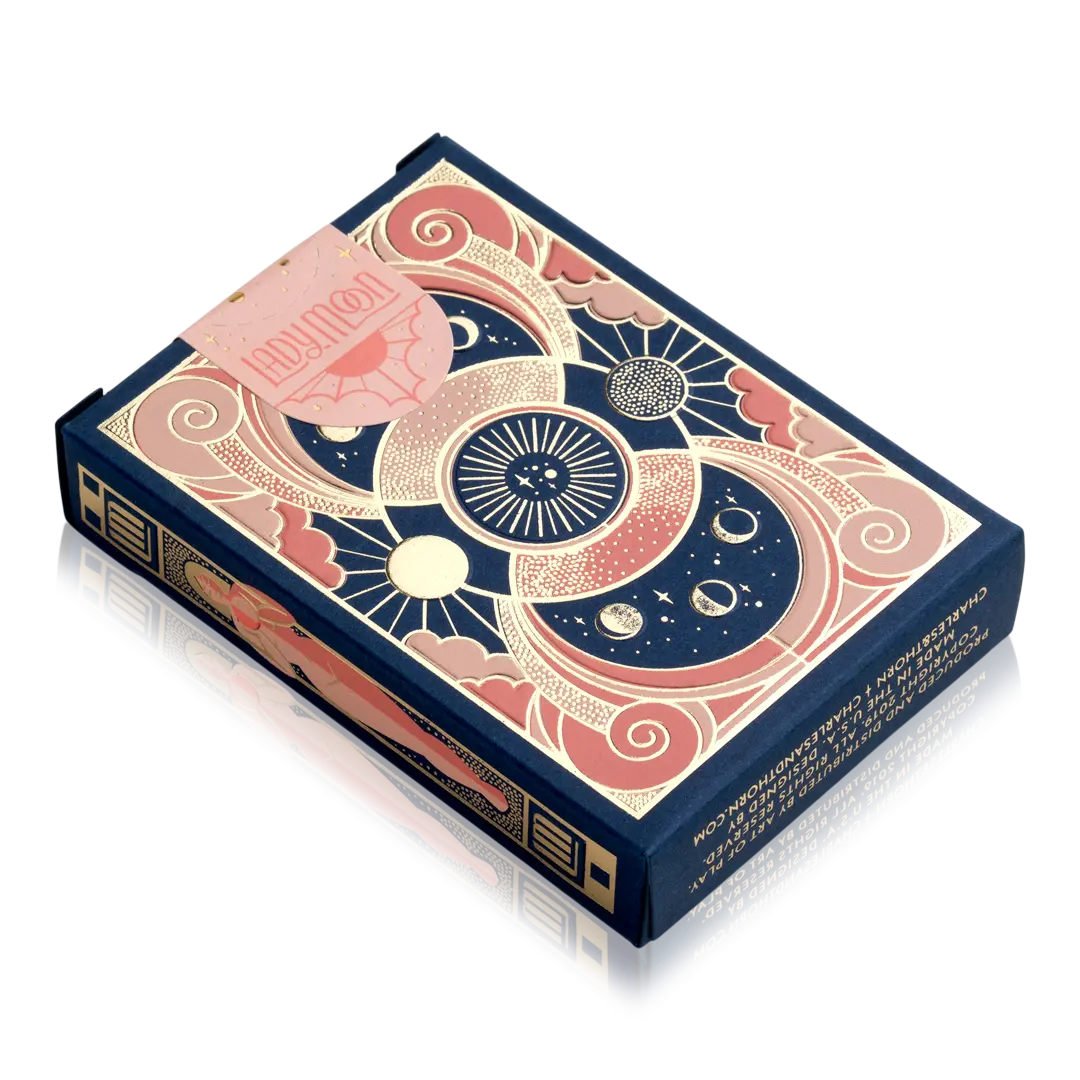 Lady Moon Playing Cards