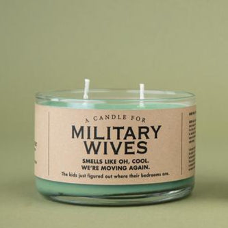 WHISKEY RIVER SOAP CO - Military Wives Duo Candle Whiskey River Soap Co 