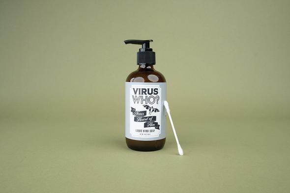 WHISKEY RIVER SOAP CO - Virus Who Liquid Soap liquid hand soap Whiskey River Soap Co 