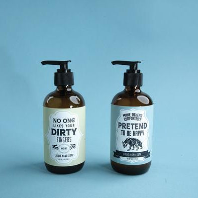 WHISKEY RIVER SOAP CO - Pretend To Be Happy Liquid Soap liquid hand soap Whiskey River Soap Co 