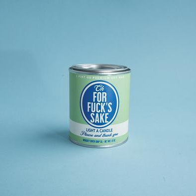 WHISKEY RIVER SOAP CO - Oh For F*ck's Sake Vintage Paint Can•dle Candle Whiskey River Soap Co 