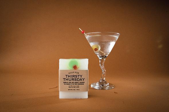 WHISKEY RIVER SOAP CO - Thirsty Thursday Duo Candle Whiskey River Soap Co 