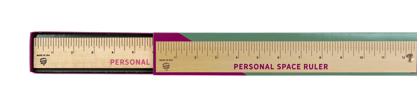 WHISKEY RIVER SOAP CO - Personal Space Ruler For Manners Ruler Whiskey River Soap Co 