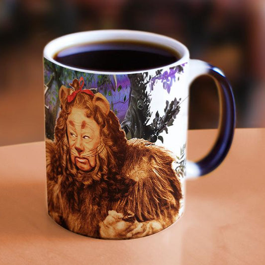 WIZARD OF OZ - Cowardly Lion - Morphing Heat Change Mug Mug Trendsetters 