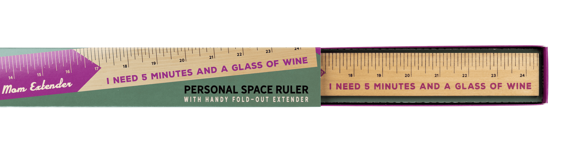 WHISKEY RIVER SOAP CO - Personal Space Ruler For Moms Ruler Whiskey River Soap Co 