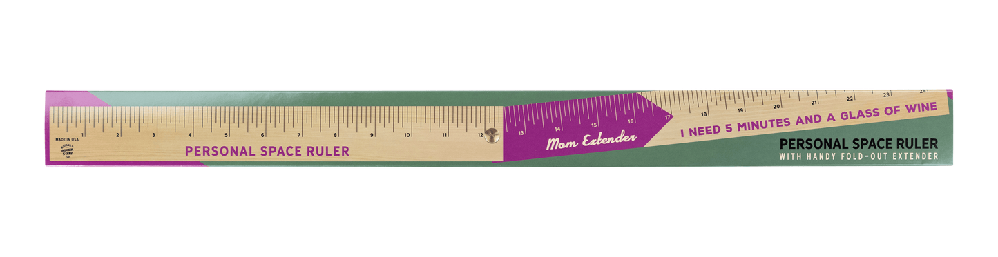 WHISKEY RIVER SOAP CO - Personal Space Ruler For Moms Ruler Whiskey River Soap Co 