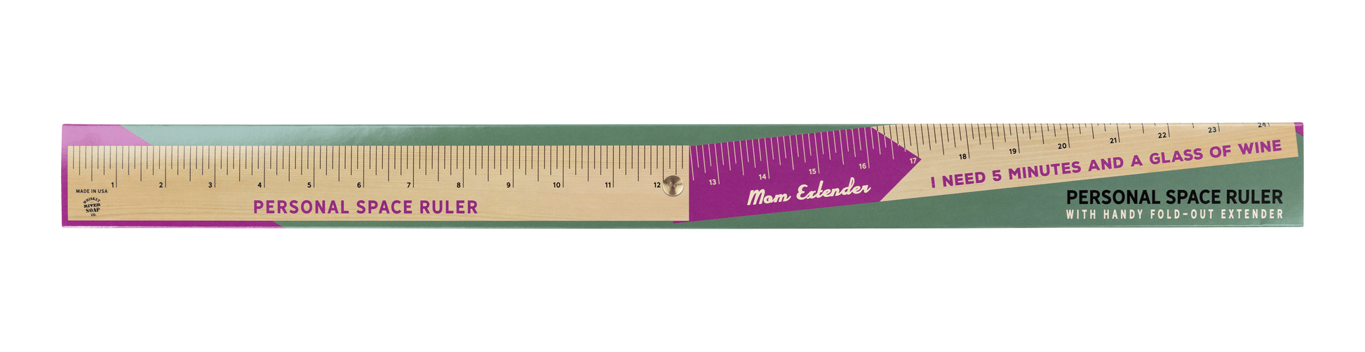 WHISKEY RIVER SOAP CO - Personal Space Ruler For Moms Ruler Whiskey River Soap Co 