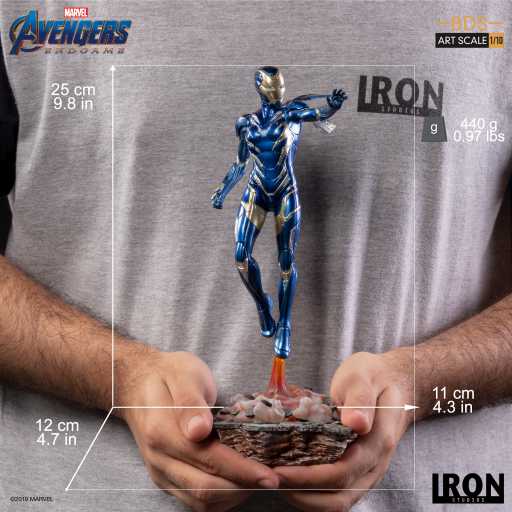 IRON STUDIOS Pepper Potts In Rescue Suit BDS Art Scale 1/10 - Avengers: Endgame Collectibles Iron Studios 