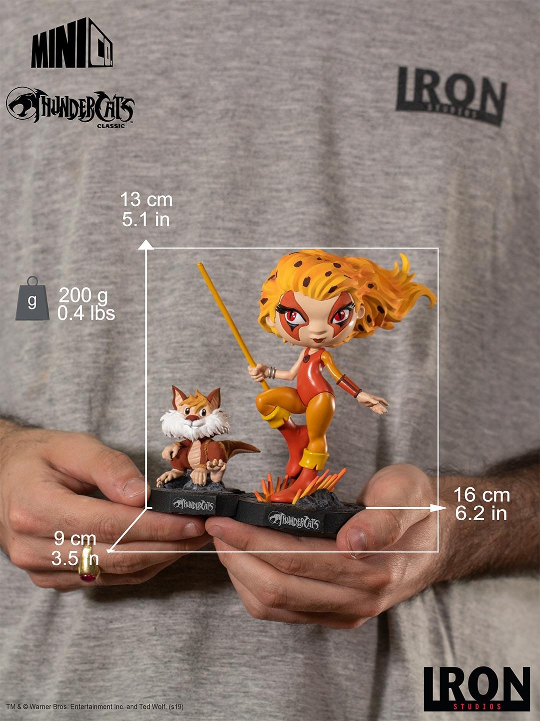 IRON STUDIOS MiniCo Thundercats - Cheetara & Snarf Collectible Iron Studios 