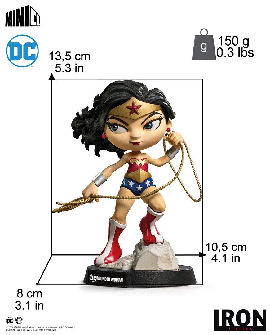 IRON STUDIOS MiniCo Wonderwoman Collectible Iron Studios 