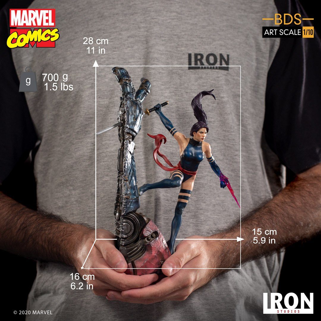 PREORDER - IRON STUDIOS - Psylocke BDS Art Scale 1/10 - Marvel Comics Collectible Iron Studios 