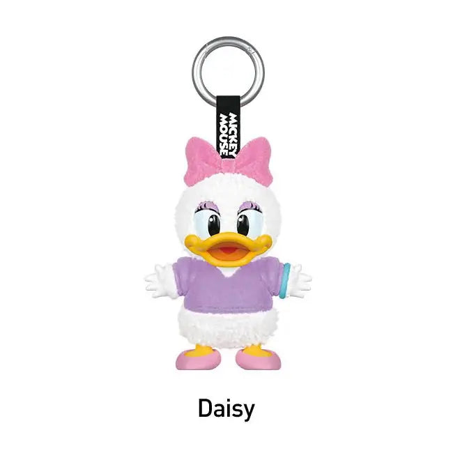 Mickey Family Cute Together Keychain Series Figures