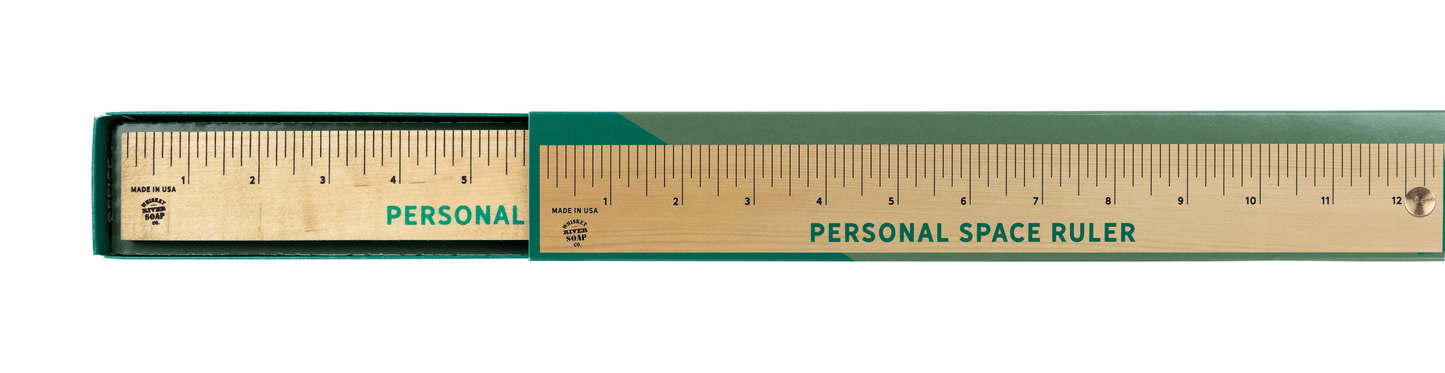 WHISKEY RIVER SOAP CO - Personal Space Ruler For The Office Ruler Whiskey River Soap Co 