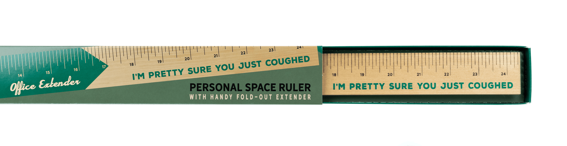 WHISKEY RIVER SOAP CO - Personal Space Ruler For The Office Ruler Whiskey River Soap Co 