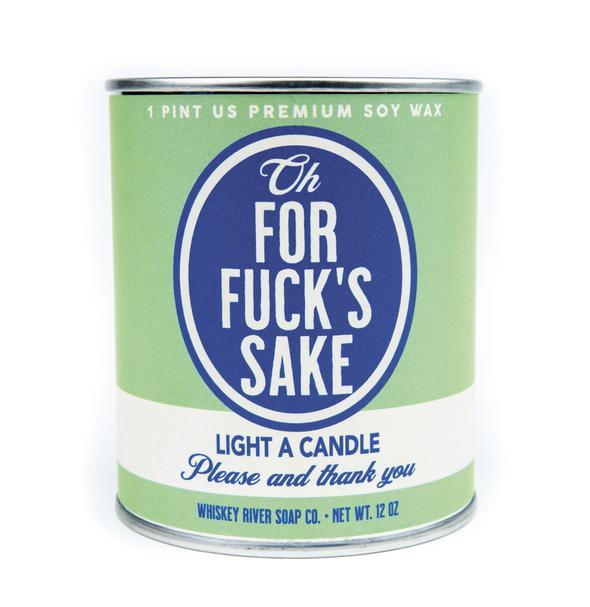 WHISKEY RIVER SOAP CO - Oh For F*ck's Sake Vintage Paint Can•dle Candle Whiskey River Soap Co 