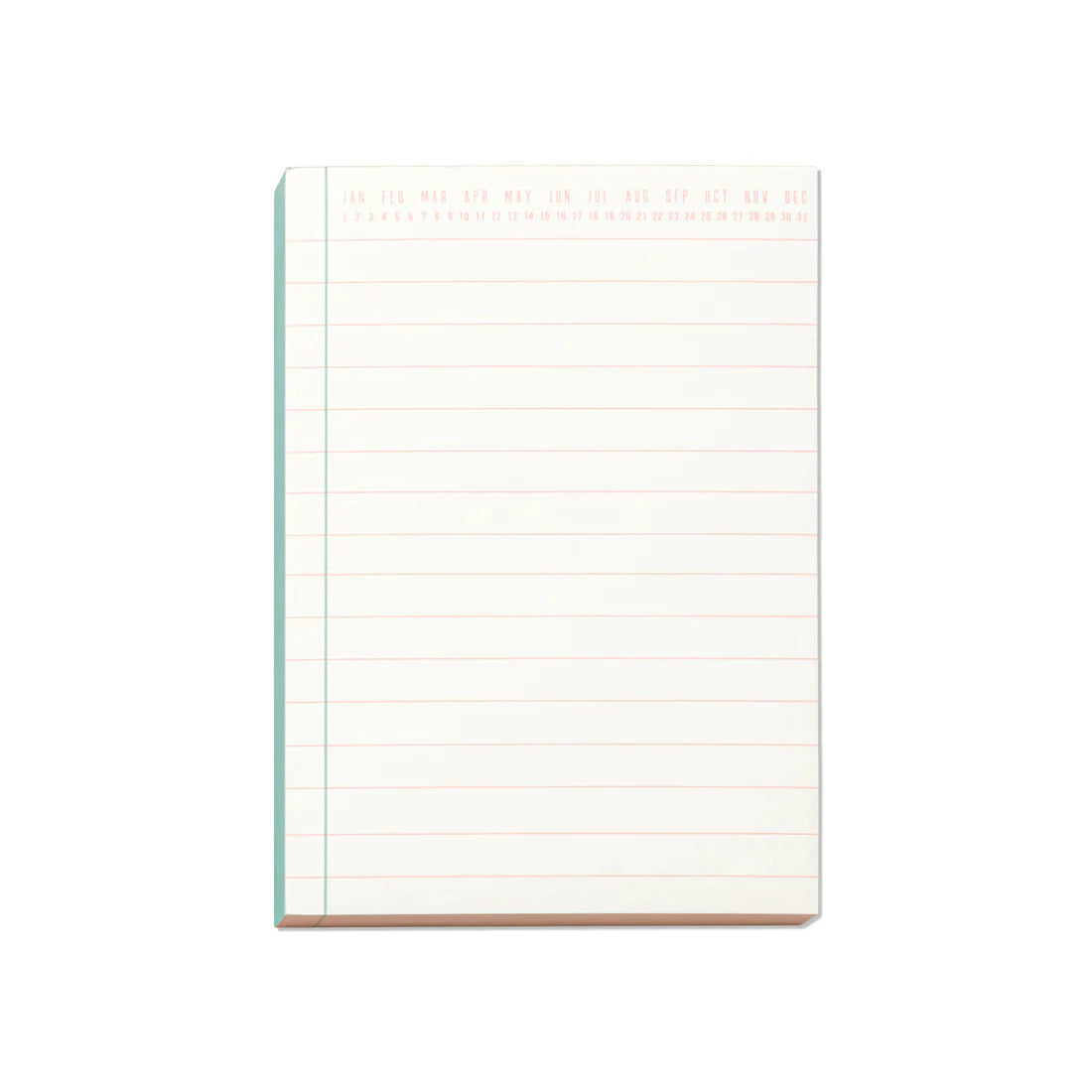 Colorblock Notepad notepad Designworks Ink Green & Peach 