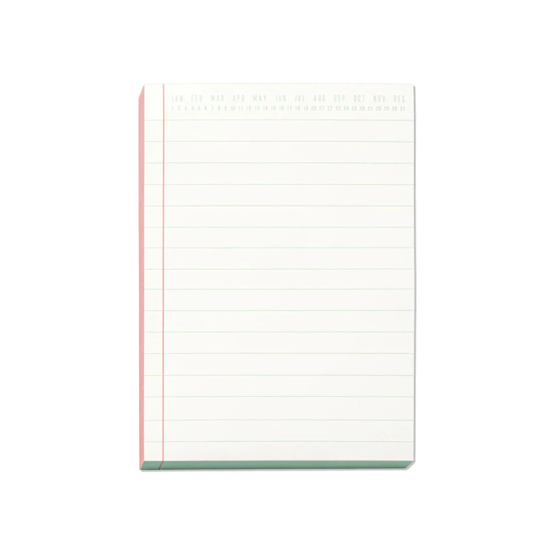 Colorblock Notepad notepad Designworks Ink Coral & Blue 