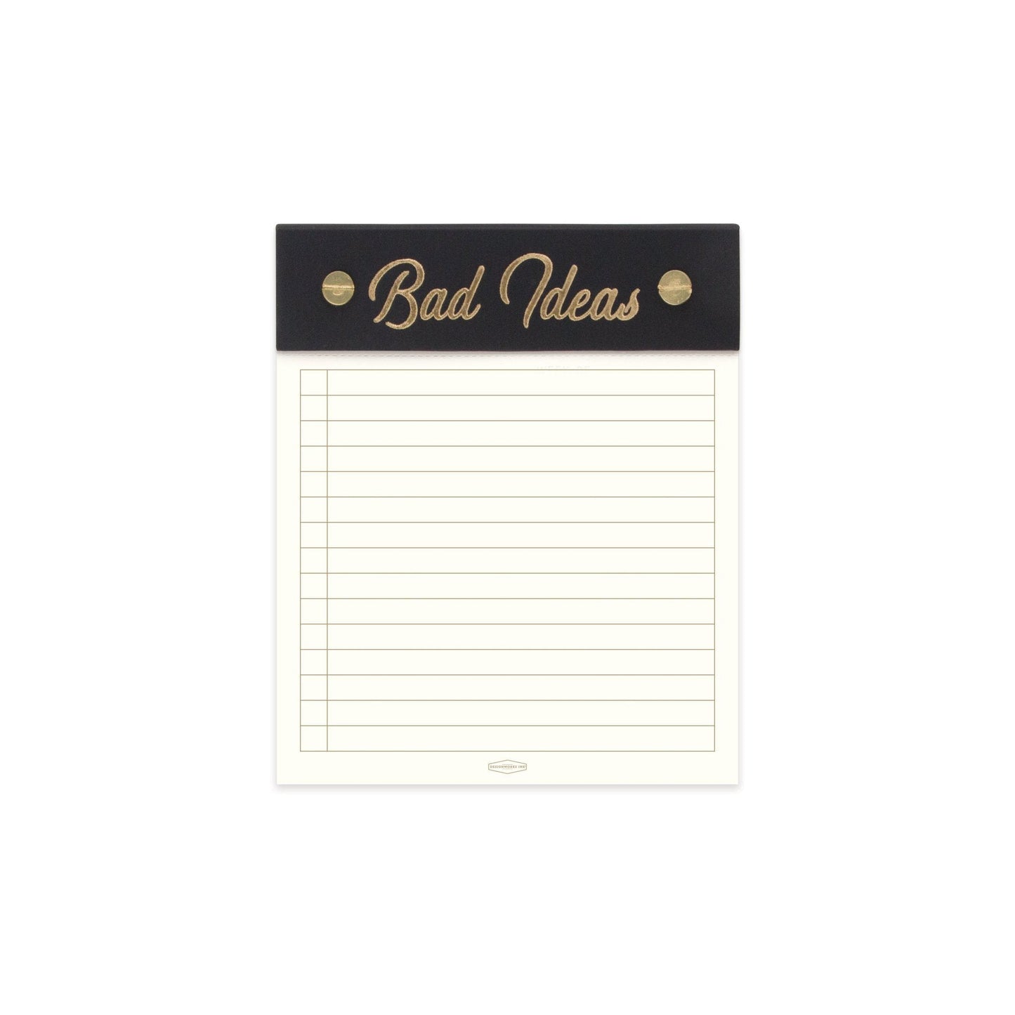 DESIGNWORKS Post Bound Notepad notepad Designworks Ink black 