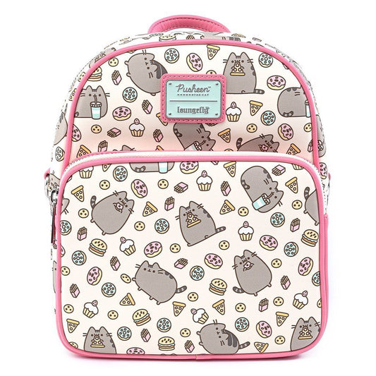 LOUNGEFLY x PUSHEEN Snackies Convertible Mini Backpack Backpack Loungefly 