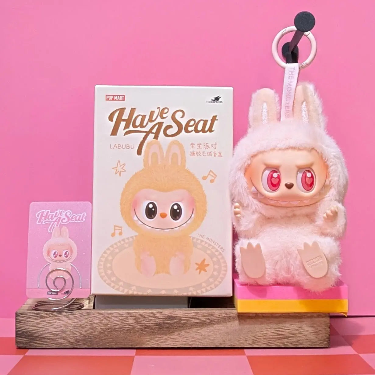 [IN STOCK] POPMART Have a Seat Vinyl Plush Blind Box Labubu