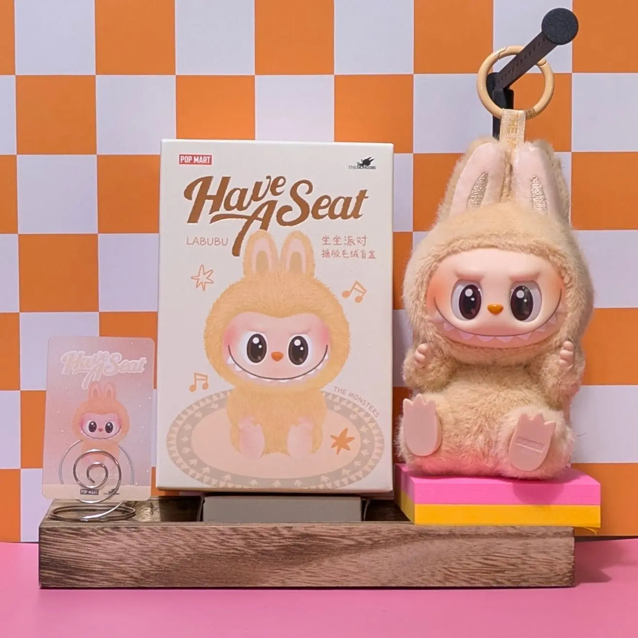 [IN STOCK] POPMART Have a Seat Vinyl Plush Blind Box Labubu