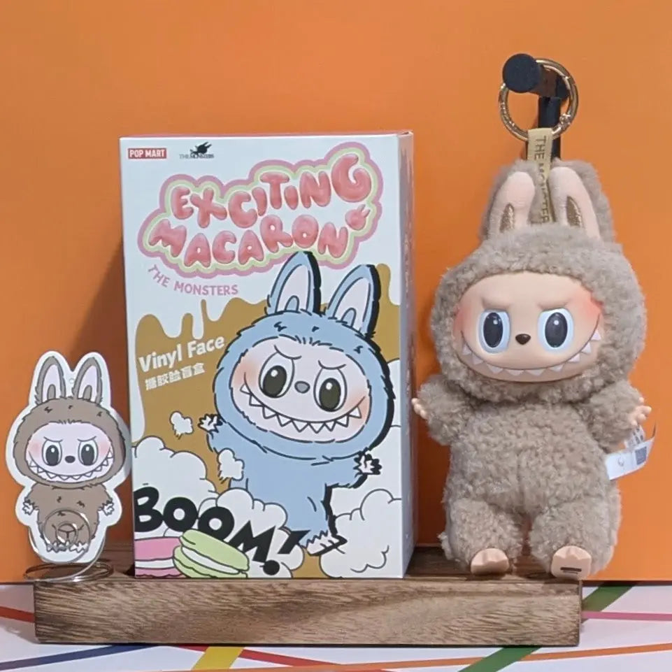 [IN STOCK] POPMART Exciting Macaron Vinyl Face Blind Box Labubu