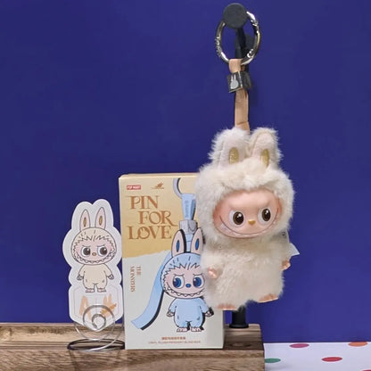 [CHOOSE YOUR LETTERS OPTION!] [IN STOCK] POPMART Labubu Pin for Love
