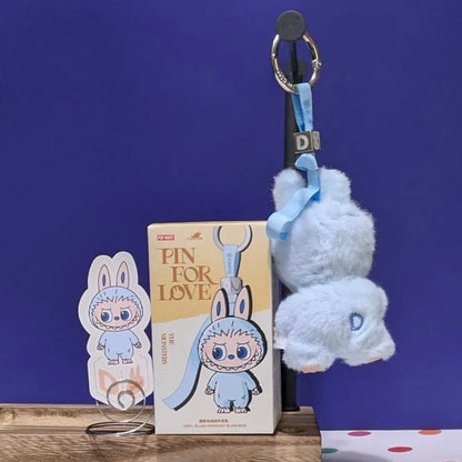 [CHOOSE YOUR LETTERS OPTION!] [IN STOCK] POPMART Labubu Pin for Love