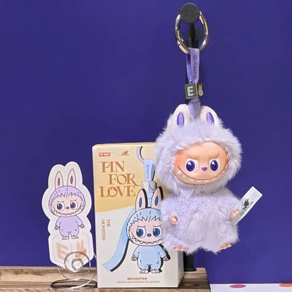 [CHOOSE YOUR LETTERS OPTION!] [IN STOCK] POPMART Labubu Pin for Love