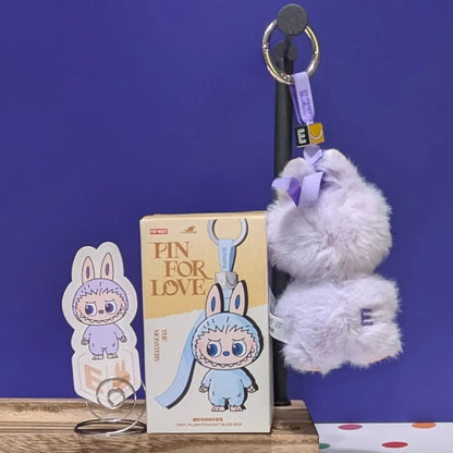 [CHOOSE YOUR LETTERS OPTION!] [IN STOCK] POPMART Labubu Pin for Love
