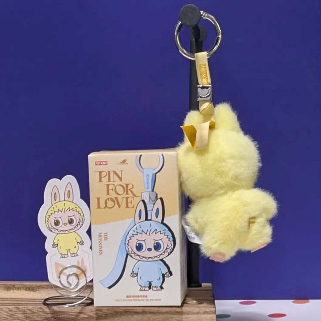 [CHOOSE YOUR LETTERS OPTION!] [IN STOCK] POPMART Labubu Pin for Love