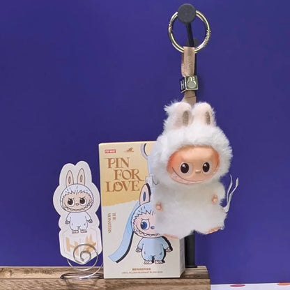 [CHOOSE YOUR LETTERS OPTION!] [IN STOCK] POPMART Labubu Pin for Love