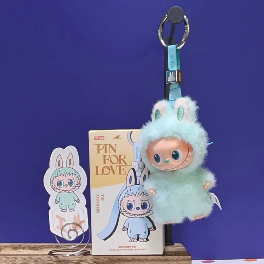 [CHOOSE YOUR LETTERS OPTION!] [IN STOCK] POPMART Labubu Pin for Love