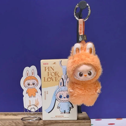 [CHOOSE YOUR LETTERS OPTION!] [IN STOCK] POPMART Labubu Pin for Love