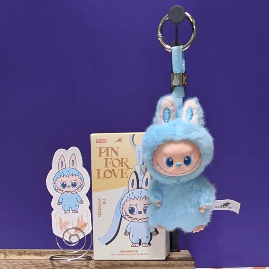 [CHOOSE YOUR LETTERS OPTION!] [IN STOCK] POPMART Labubu Pin for Love