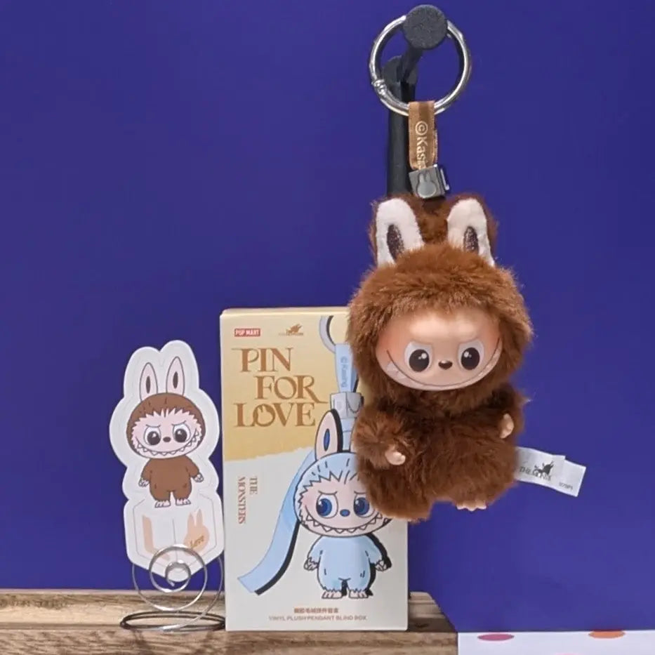 [CHOOSE YOUR LETTERS OPTION!] [IN STOCK] POPMART Labubu Pin for Love