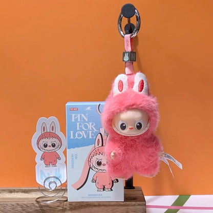 [CHOOSE YOUR LETTERS OPTION!] [IN STOCK] POPMART Labubu Pin for Love