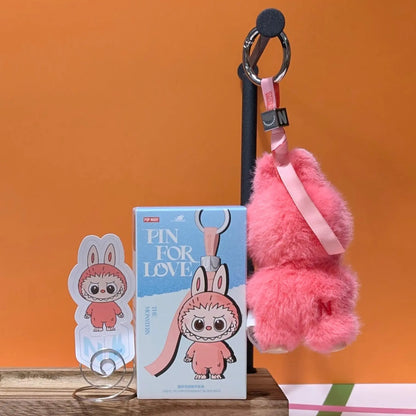 [CHOOSE YOUR LETTERS OPTION!] [IN STOCK] POPMART Labubu Pin for Love