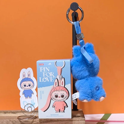 [CHOOSE YOUR LETTERS OPTION!] [IN STOCK] POPMART Labubu Pin for Love