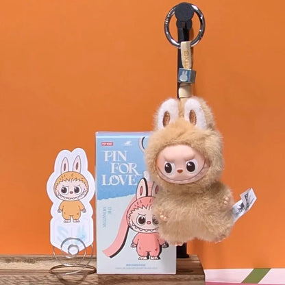 [CHOOSE YOUR LETTERS OPTION!] [IN STOCK] POPMART Labubu Pin for Love