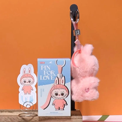 [CHOOSE YOUR LETTERS OPTION!] [IN STOCK] POPMART Labubu Pin for Love