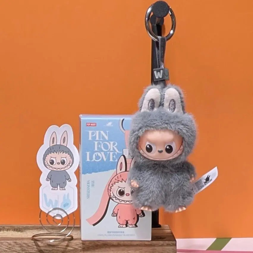 [CHOOSE YOUR LETTERS OPTION!] [IN STOCK] POPMART Labubu Pin for Love