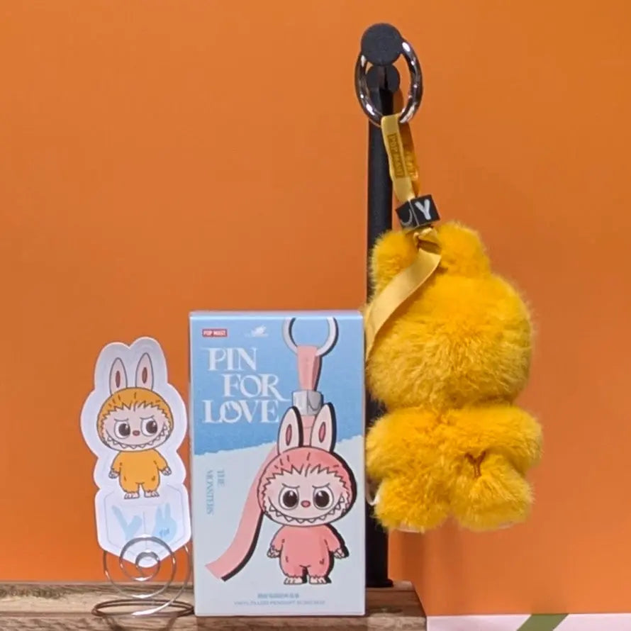 [CHOOSE YOUR LETTERS OPTION!] [IN STOCK] POPMART Labubu Pin for Love
